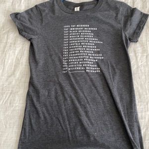 Love thy neighbor shirt